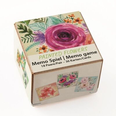 Memo "Painted Flowers"