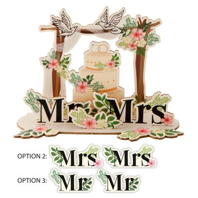 Biglietto pop-up "Mr&Mrs" "Mrs&Mrs" "Mr&Mr"