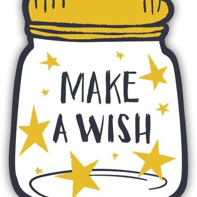 Shape magnet "make a wish"