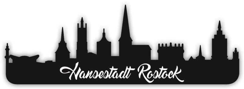 Magnete a forma Rostock Silhouette