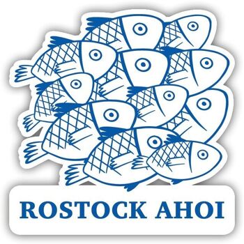 Aimant de forme Rostock Rostock Ahoy 1