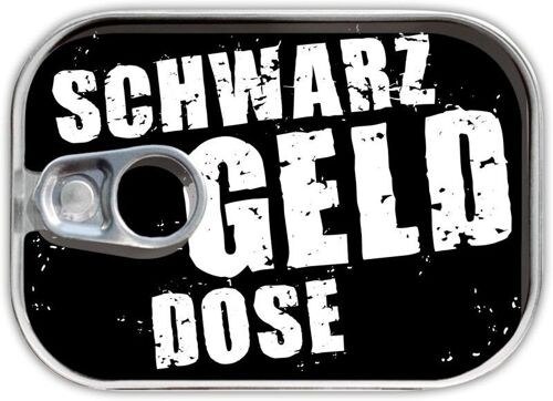 Dosenpost "Schwarzgeld"