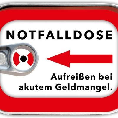 Dosenpost "Notfalldose"