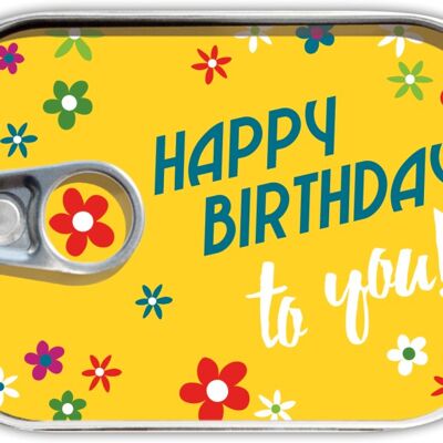 Puede enviar por correo "¡Feliz cumpleaños a ti!"