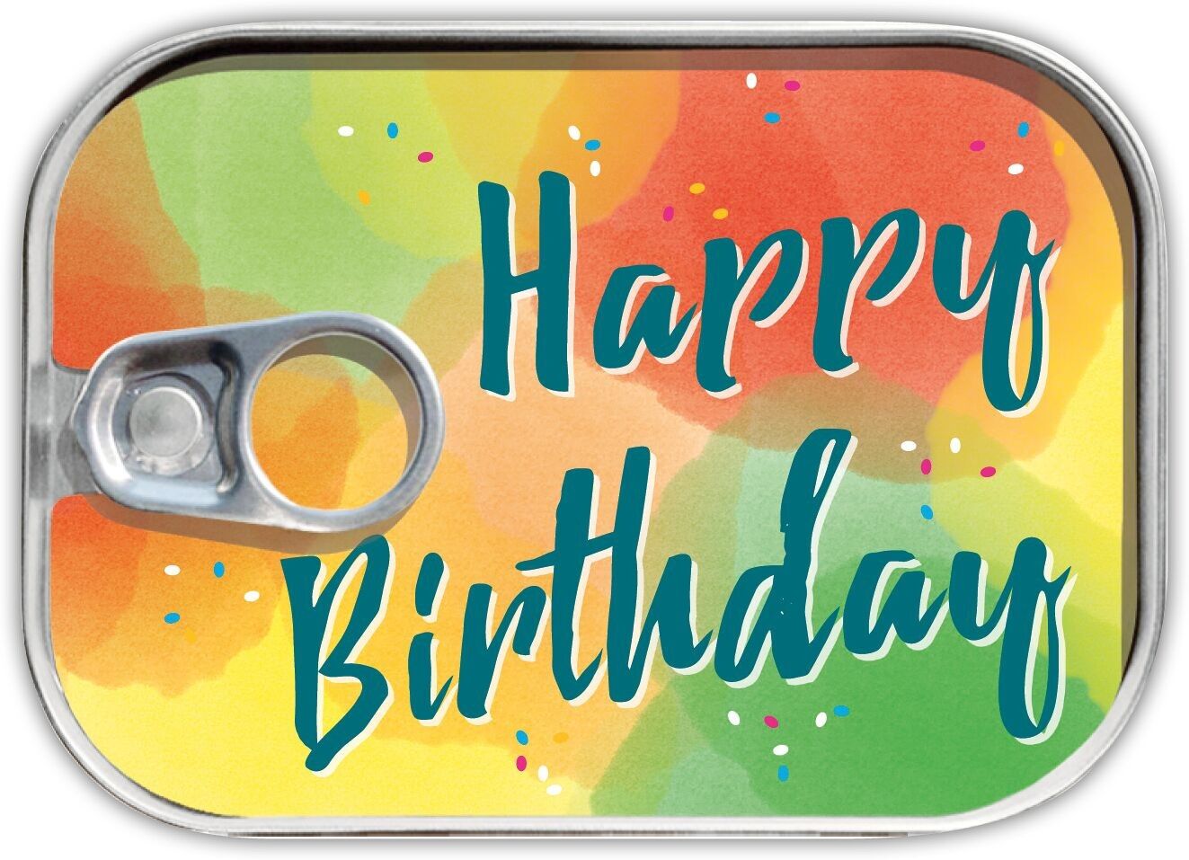 Dosenpost "Happy Birthday "