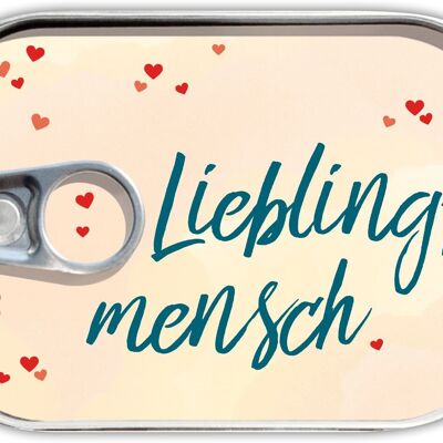 Dosenpost "Lieblingsmensch"