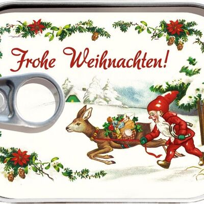 Dosenpost  "Frohe Weihnachten"