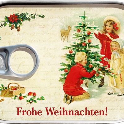 Dosenpost  "Frohe Weihnachten"