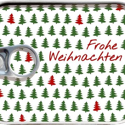 Dosenpost "Frohe Weihnachten"