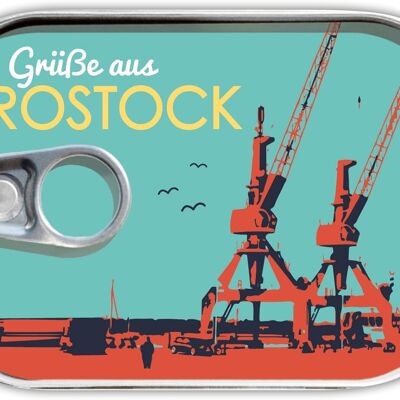 Dosenpost Krane - Grüße aus Rostock