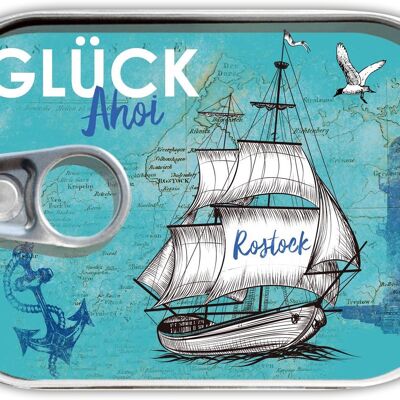 Can mail ship - Glück Ahoy Rostock