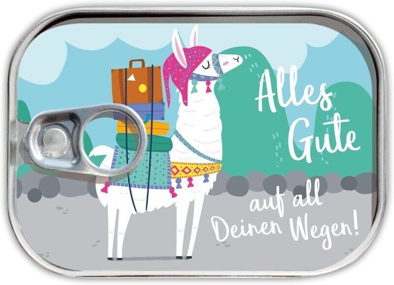 Dosenpost "Alles Gute auf all deinen Wegen"