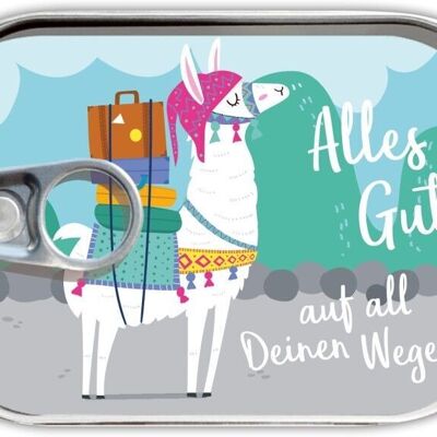 Dosenpost "Alles Gute auf all deinen Wegen"