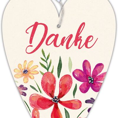 Herzkarte unser Finne "Danke"