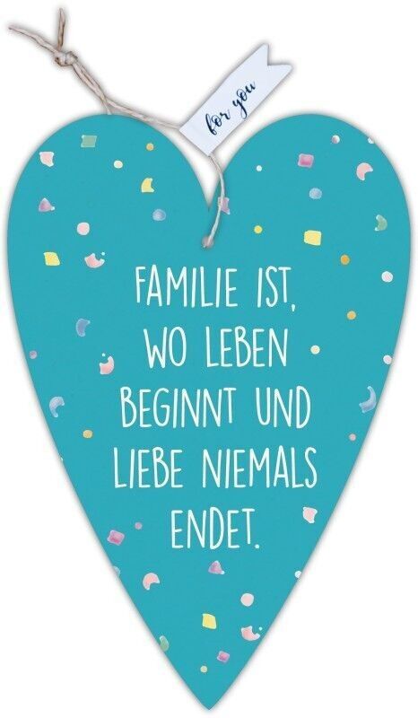 Carte coeur notre Finlandais "Famille..."