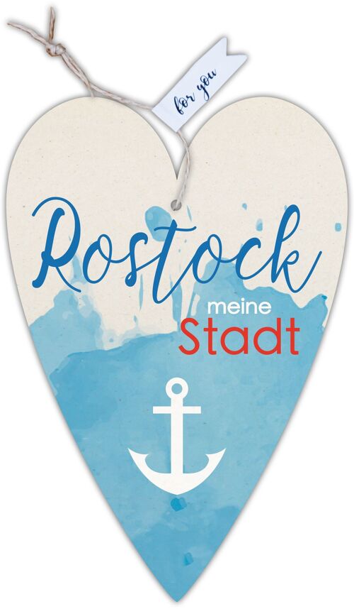 Herzkarte unser Finne Rostock meine Stadt