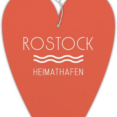 Herzkarte nuestro puerto base de Finne Rostock
