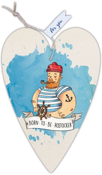 Carte coeur notre marin Finne Rostock 1