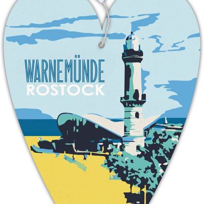 Tarjeta de corazón nuestro Finn Rostock Warnemünde