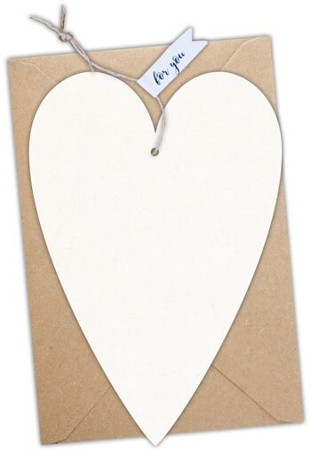 Carte coeur notre Finlandais "L'amour c'est..." 2