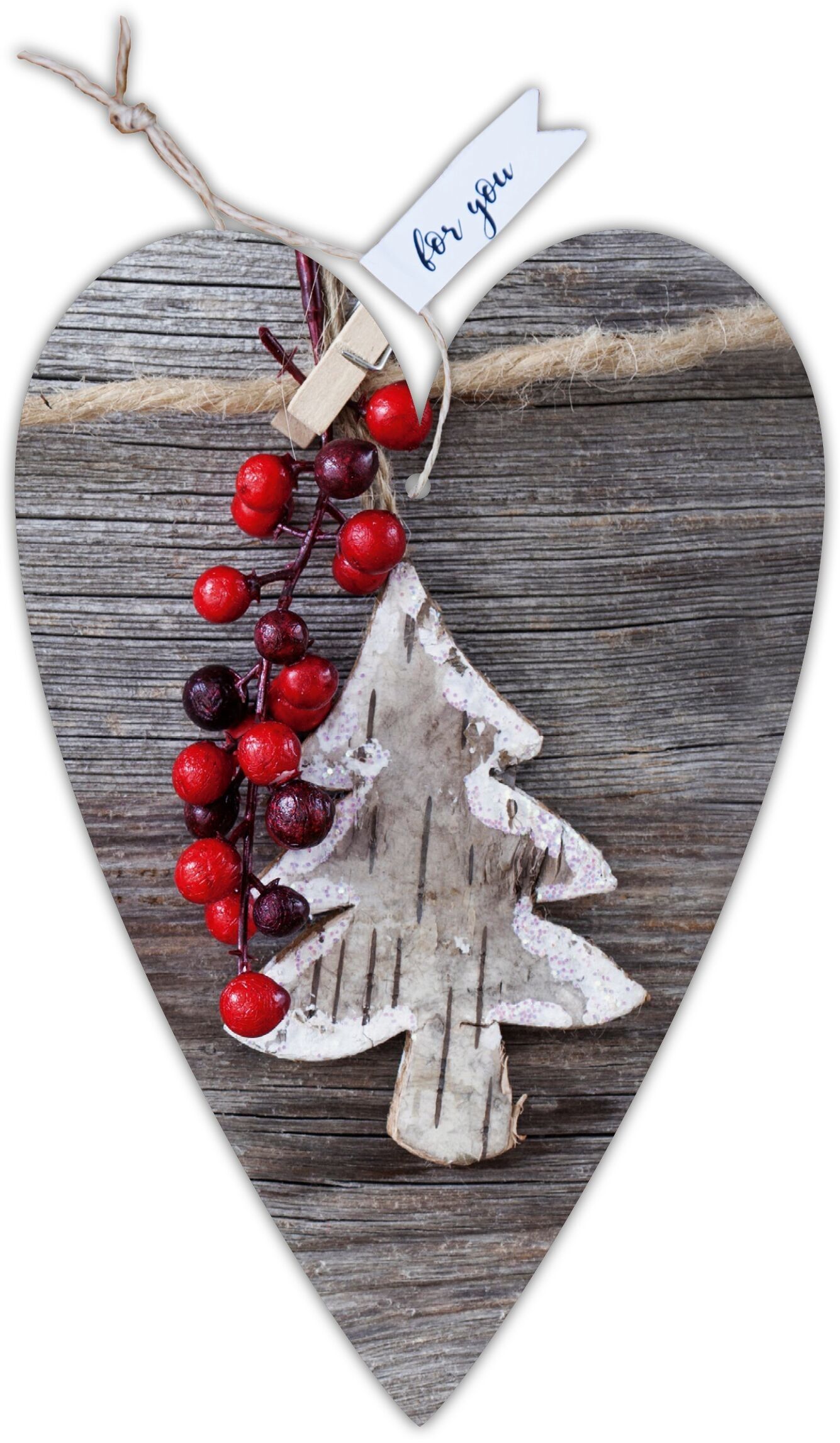 Carte coeur notre Finlandaise "Tanne"