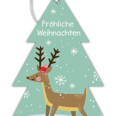 Formkarte unser Finne "Fröhliche Weihnachten"
