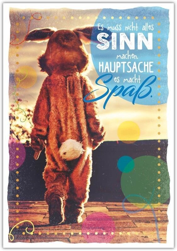 Cartolina Happy Words "Non tutto ha senso..."