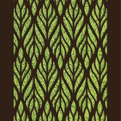 Greeting card paper deluxe pattern - foliage