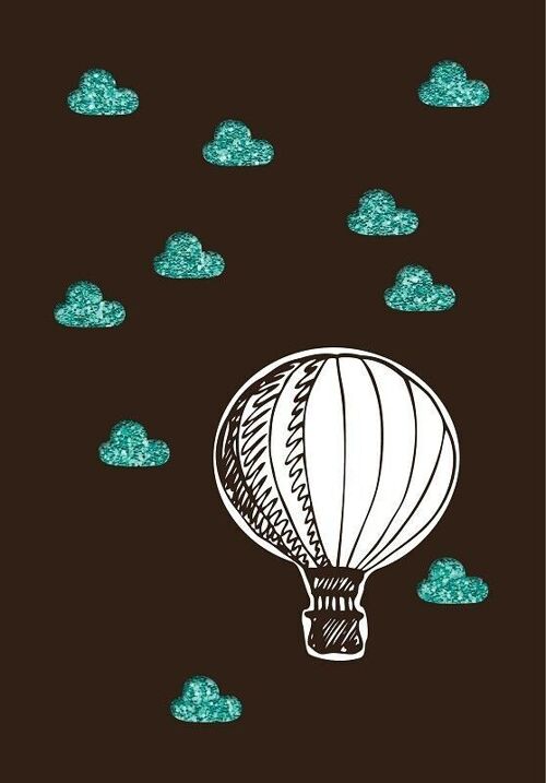 Grußkarte paper deluxe Luftballon