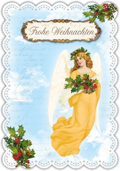 Grußkarte Romantique Weihnachten