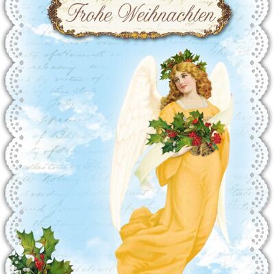 Romantique Christmas greeting card