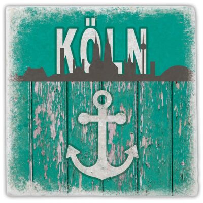 Marmoruntersetzer "Köln"