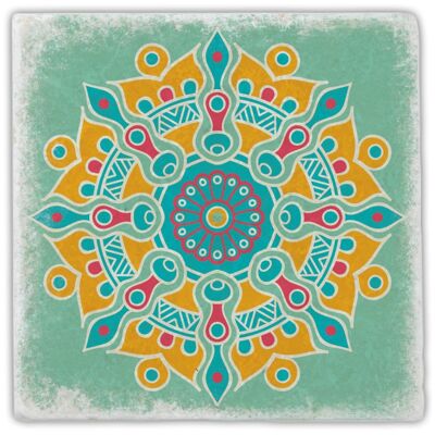Marble coaster pattern colorful