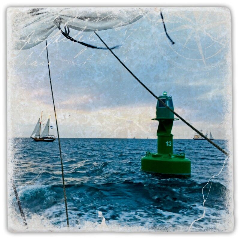 Sottobicchiere in marmo Rostock