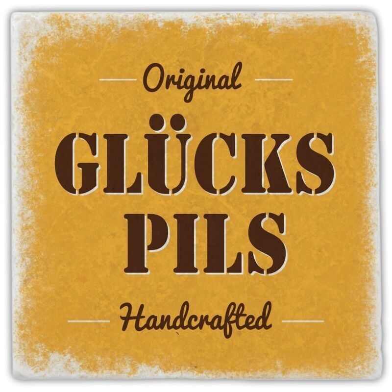 Sottobicchiere in marmo Glücks Pils