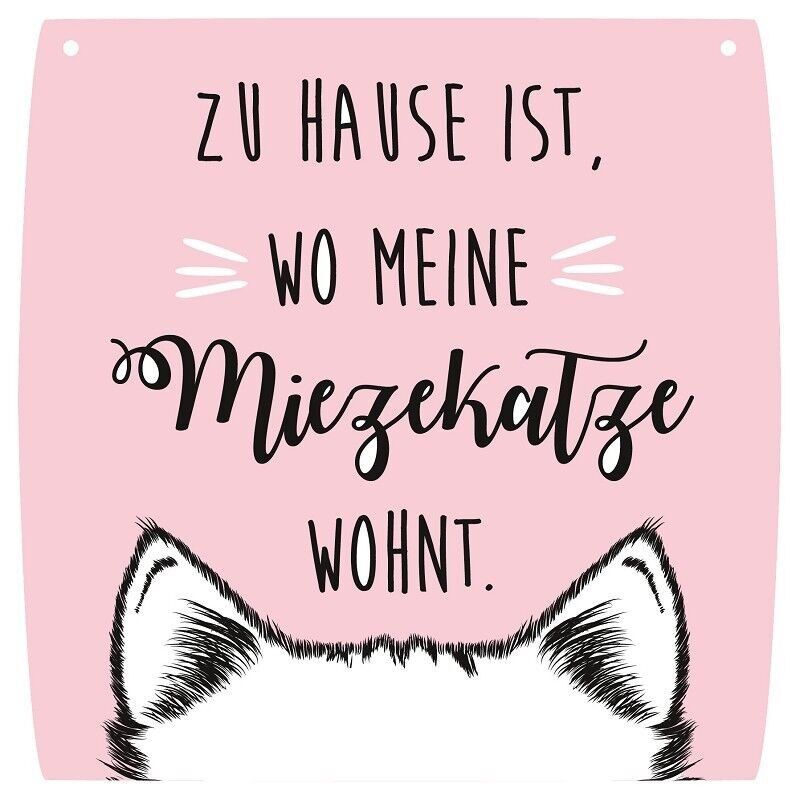 Insegna decorativa "La casa è..."