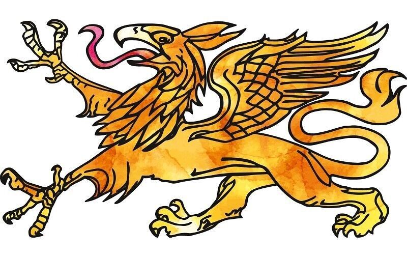 Dekoschild Rostocker Greif