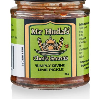 Lime Pickle von Herrn Huda 170g