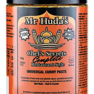 Mr Huda’s Universal Curry Paste – Catering 1kg