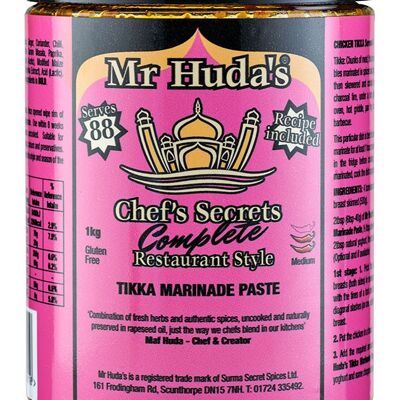 Mr Huda's Tikka Marinade Paste - Catering 1kg