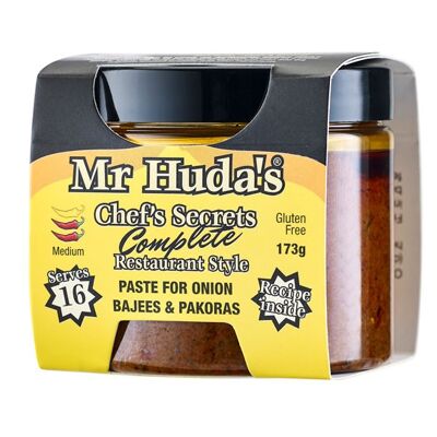 Mr Huda's Paste per Bajees & Pakoras di Cipolla 170g