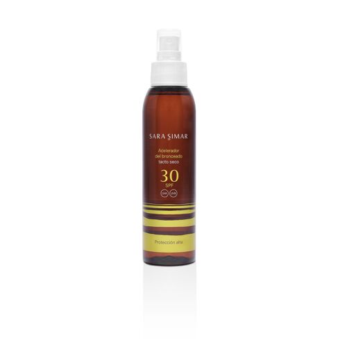 Sara simar acelerador del bronceado spf-30 125 ml