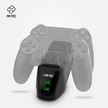 Double chargeur PS4 FR-TEC 3