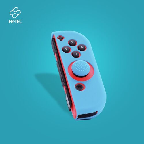 Switch Silicone + Grip for Joy-Con Right Blue FR-TEC