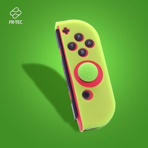Switch Silicone + Grip for Joy-Con Right Green FR-TEC