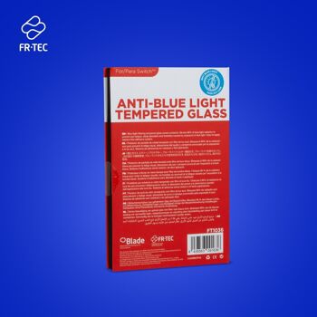 Interrupteur Verre Trempé Anti Lumière Bleue FR-TEC 2