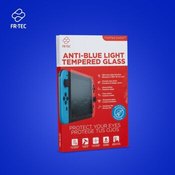 Interrupteur Verre Trempé Anti Lumière Bleue FR-TEC 3
