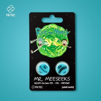 Poignées PS4 Rick et Morty "Mr Meeseeks" 2