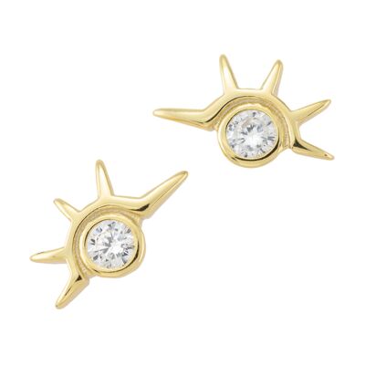OCCHI earrings - gold