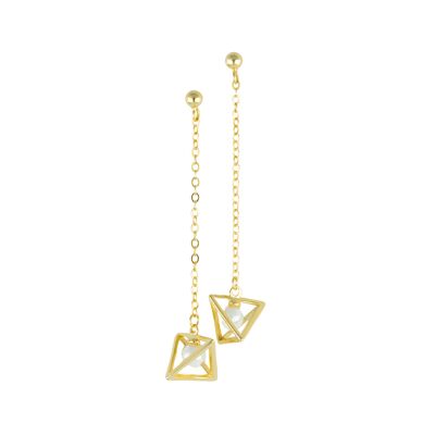 GEOMETRICO earrings - gold